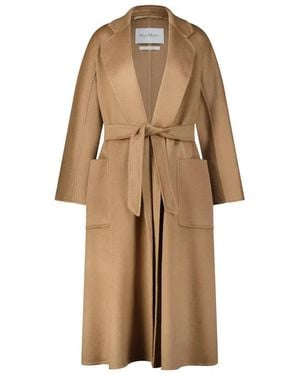Max Mara Ludmilla Icon Coat Aus Kaschmir - Natur