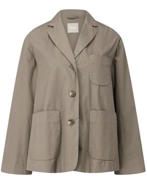 Kiltie Blazer Petra Aus Baumwolle - Grau