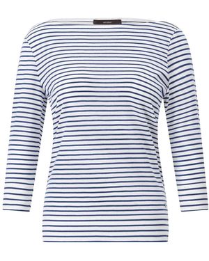Windsor. Langarmshirt Mit 3/4-Arm - Blau