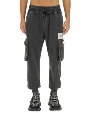 Dolce & Gabbana Jogging Pants With Logo - Schwarz