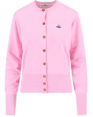 Vivienne Westwood "Bea" Cardigan – - Pink