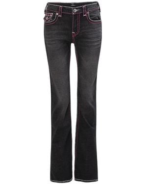 TRUE RELIGION Jeans Becca Super T - Schwarz