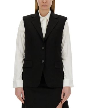 Helmut Lang Wool Vest - Schwarz