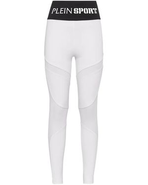 Philipp Plein Leggings Multicut - Blau