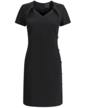 Givenchy Fitted Dress With Decorative Button Details - Schwarz