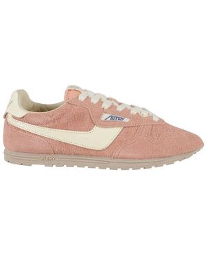 Autry Low-Top Sneaker - Pink