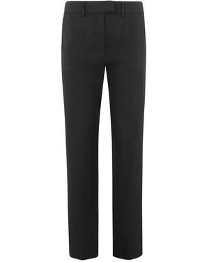 FEDERICA TOSI Tailored Viscose Pants - Schwarz