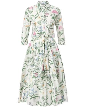 Lavi Blusenkleid Ninni Mit Floralem Muster - Grün