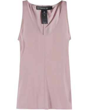 FEDERICA TOSI Bias Crepe De Chine - Pink