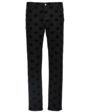 Dolce & Gabbana Stretch Denim Jeans - Schwarz