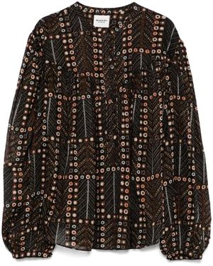Isabel Marant Salikah Shirt - Schwarz