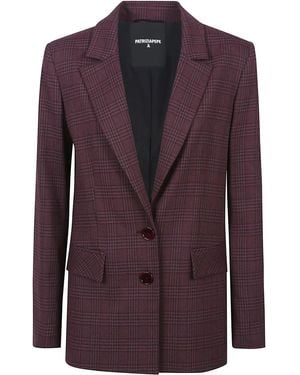 Patrizia Pepe Single Breasted Jacket - Lila