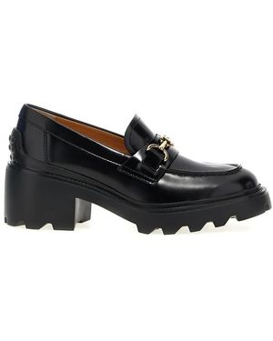 Tod's 'Gomma Carro' Loafers - Zwart