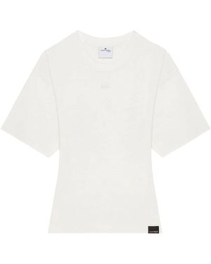 Courreges T-Shirts And Polos - Weiß