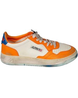 Autry Low-Top Sneakers - Oranje
