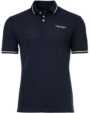 ARMANI EXCHANGE Ax Herren Poloshi - Blau