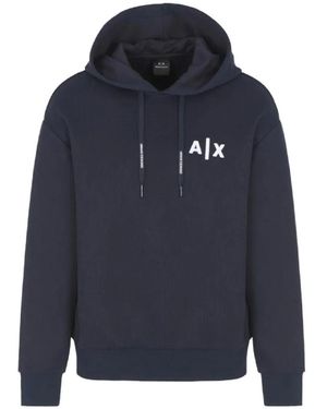 ARMANI EXCHANGE Hooded Sweatshirt - Blau