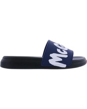 McQueen Slipper & Pantoletten - Schwarz