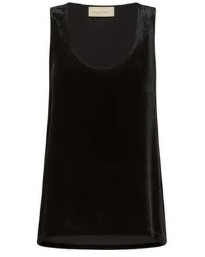 Momoní Sleek Sleeveless Top - Schwarz