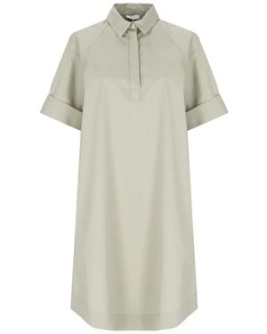 Peserico Cotton Dress - Weiß
