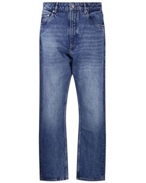 Studio Nicholson Straight-Leg Denim Pants With Timeless Appeal - Blau