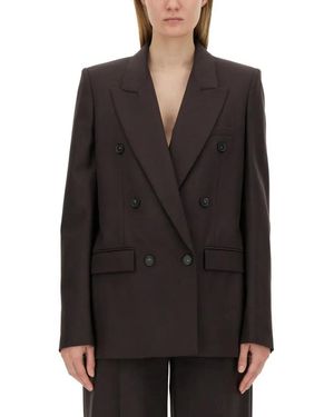 Stella McCartney Double-Breasted Jacket - Schwarz