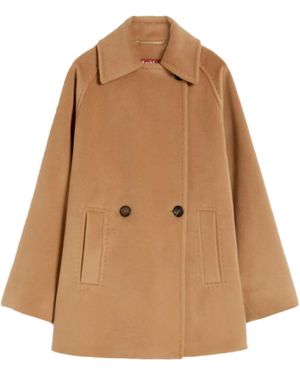 Max Mara Coats Camel - Braun