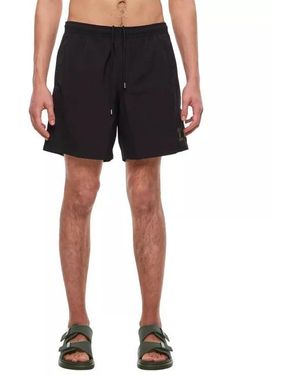 McQueen Varsity Skull Swimshorts - Schwarz