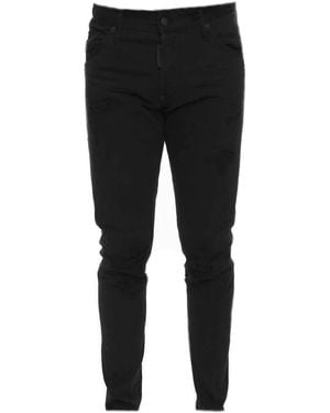 DSquared² Bull Skater Jeans - Schwarz