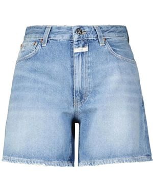 Closed Jeansshorts Janey Aus Baumwolle - Blau