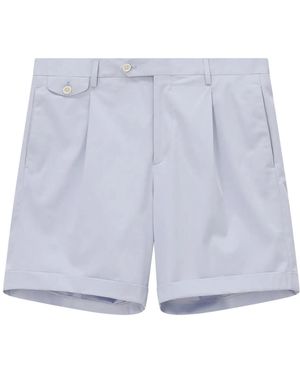 Lardini Shorts Aus Baumwollmix - Blau