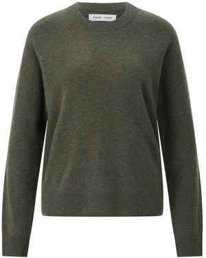 Samsøe & Samsøe Strickpullover Boston Aus Kaschmir - Grün