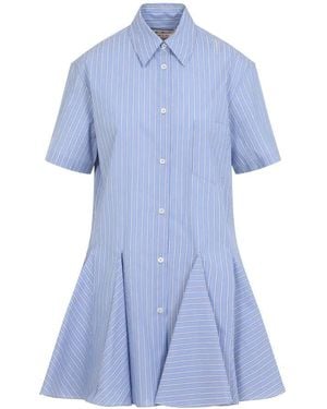 Marni Classic Button-Down Shirt Dress - Blau