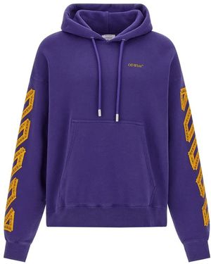 Off-White c/o Virgil Abloh 'Tape Arrow' Hoodie - Blau