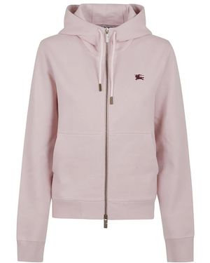 Burberry Light Zip-Up Hoodie - Pink