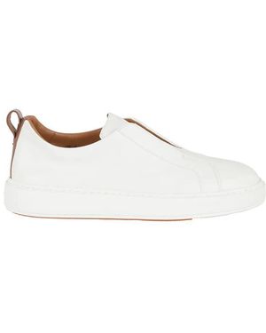 Santoni Low-Top Sneaker - Weiß