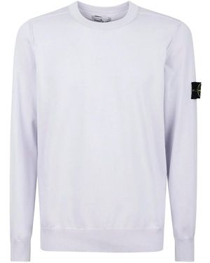 Stone Island Sweaters Glicine - Weiß