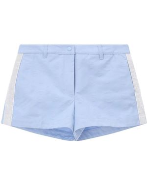 CASABLANCA Shorts Aus Baumwolle - Blau