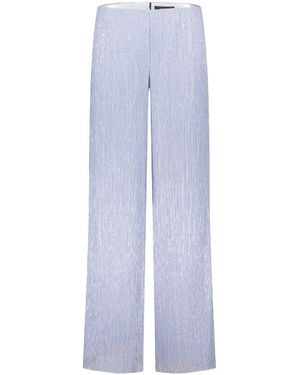 Vera Mont Weite Stoffhose - Blau