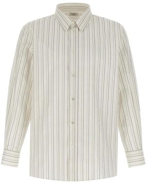 Saint Laurent 'Cassandre' Shirt - Weiß