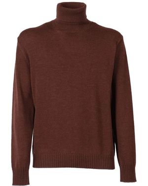 Ballantyne Turtleneck Wool Pullover - Braun