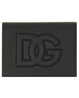 Dolce & Gabbana Portemonnaies - Schwarz
