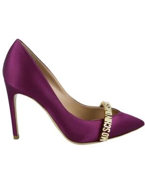 Moschino Hohe Schuhe - Lila