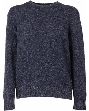Ballantyne Lightweight Round Neck Pullover - Blau