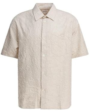 Norse Projects "Ole Fil Coupe Ss" Shirt - Weiß