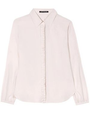 Luisa Cerano Bluse Aus Baumwoll-Voile - Pink
