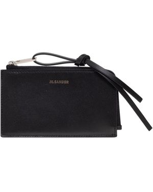 Jil Sander Giro Coin Wallet - Schwarz