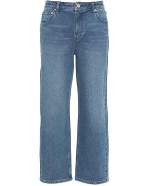 Michael Kors Straight Leg Jeans - Blau