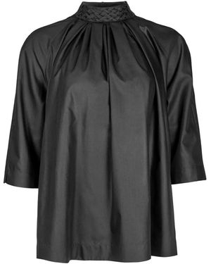Helene Galwas Bluse Emily - Schwarz