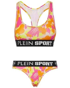 Philipp Plein Sport Set Camouflage - Weiß
